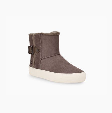 UGG Aika Suede Grey Sneakers for Women (FXMK73208)